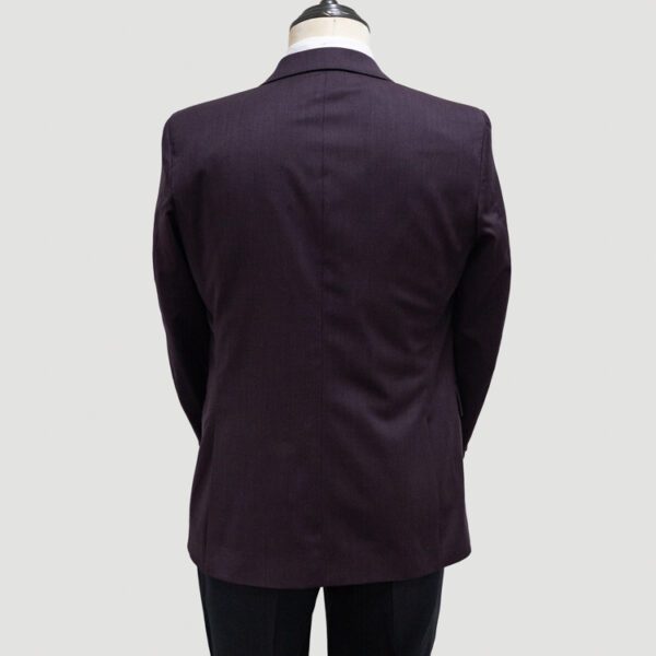 traje corinto y negro estructura labrada marca colletti slim 147136 CORNEG 4