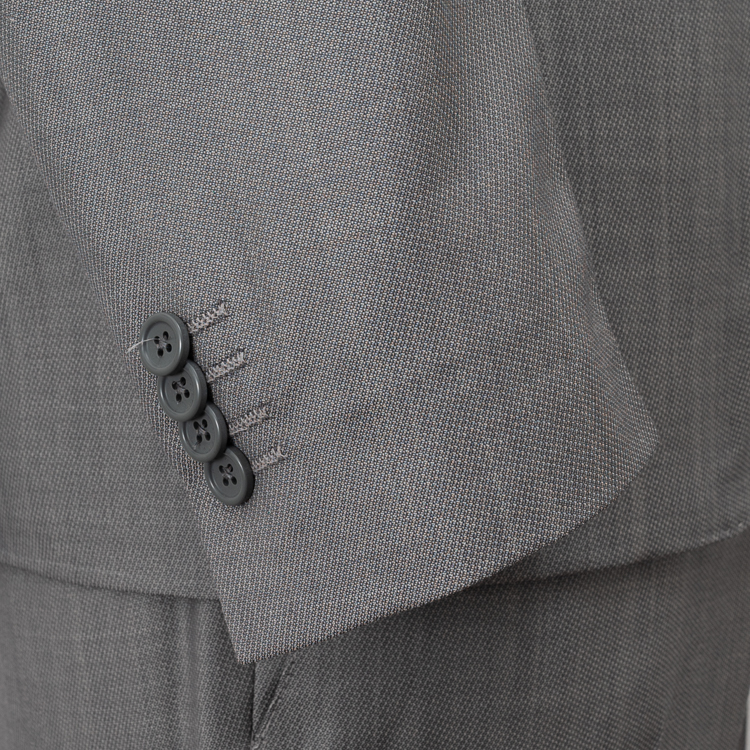 traje gris estructura labrada marca colletti slim 148811 GRIS