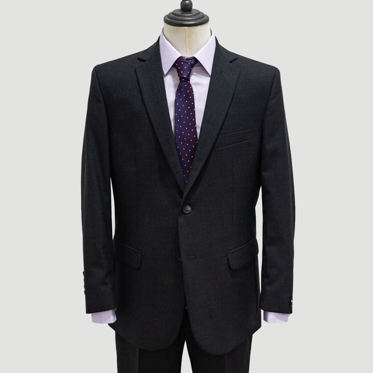 traje gris estructura labrada marca emporium cl sico 138964 GRIS 1