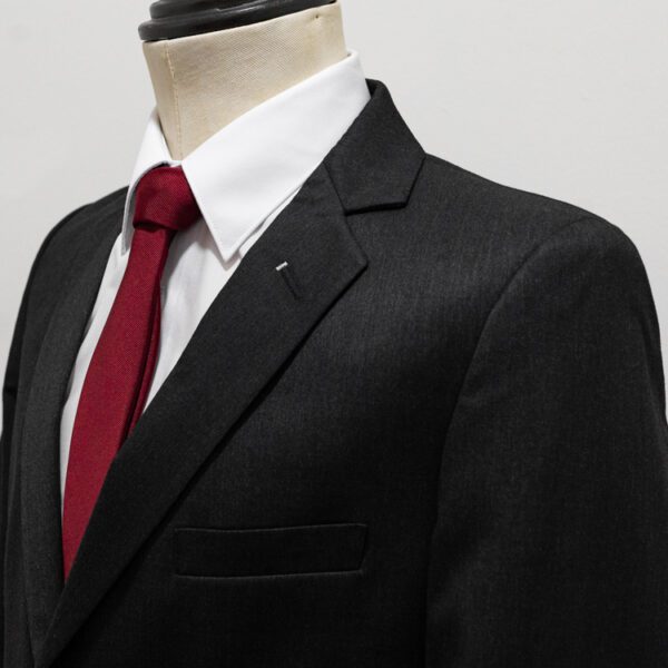 traje gris estructura labrada marca emporium slim 139293 GRIS 2
