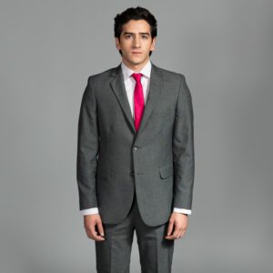 traje gris estructura labrada marca emporium slim 155089 317865 1