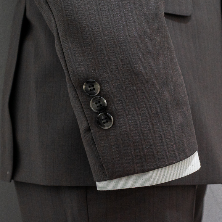 traje gris estructura labrada marca smart slim 139110 GRIS 4