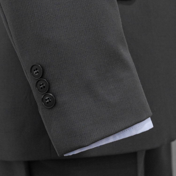 traje gris estructura labrada marca smart slim 139151 GRIS 3