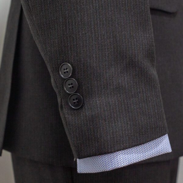 traje gris estructura labrada marca smart slim 145003 GRIS OXF 4