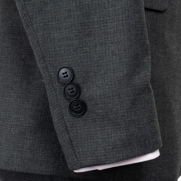 traje gris estructura labrada marca smart slim 152911 GRIS 4