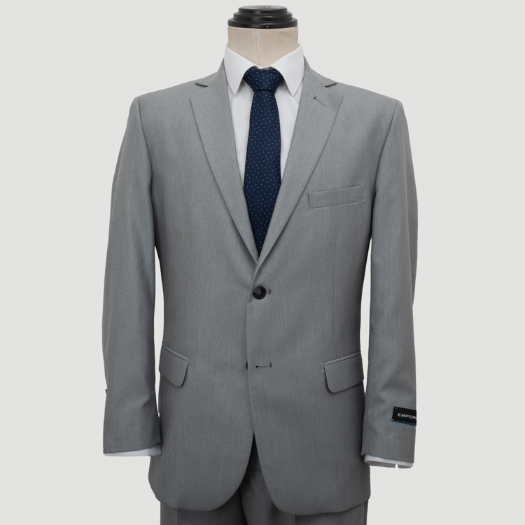 traje gris estructura plana marca emporium cl sico 160189 GRIS 1
