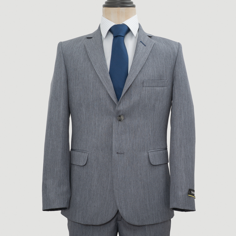 traje gris estructura plana marca smart slim 161324 379382