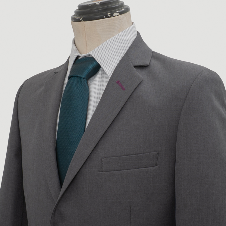 traje gris estructura plana marca smart slim 163515 GRIS