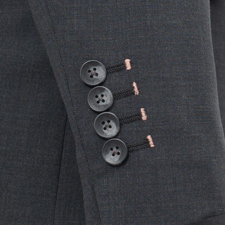 traje gris oxford estructura labrada marca colletti slim 167247 GRIS OXF 3