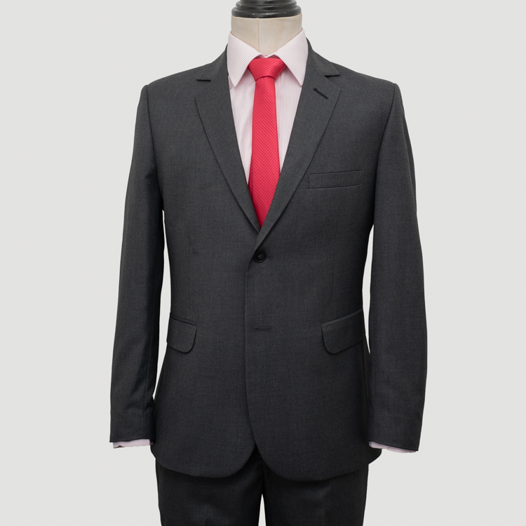 traje gris oxford estructura plana marca smart slim 157900 336004 1