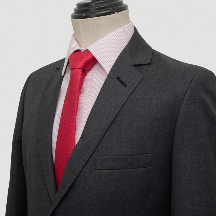 traje gris oxford estructura plana marca smart slim 157900 GRIS OXF 2