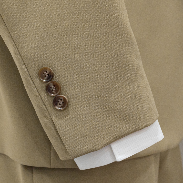traje khaki estructura labrada marca smart slim 144000 KHAKI 2