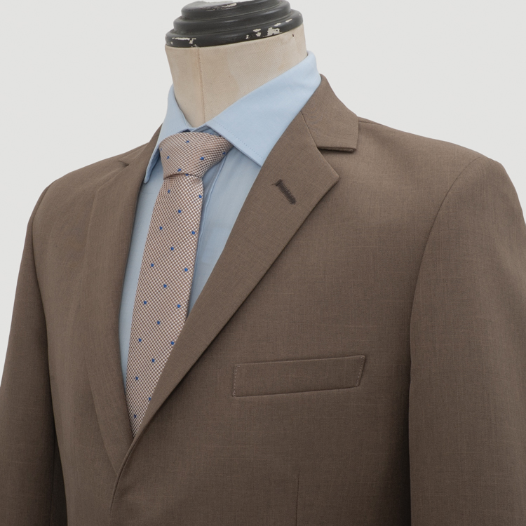 traje khaki estructura plana marca smart slim 163497 KHAKI