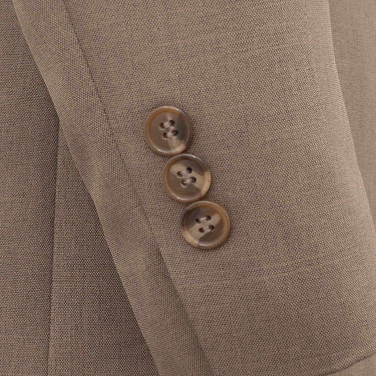traje khaki estructura plana marca smart slim 163497 KHAKI