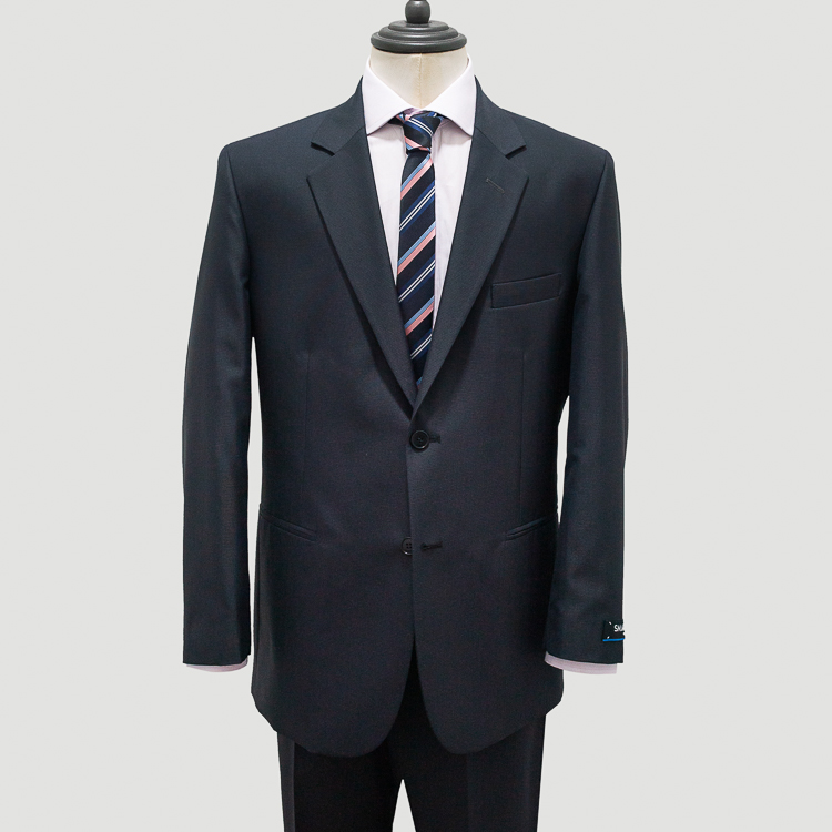 traje negro diseno labrado de cuadros marca smart cl sico 127823 373234 1