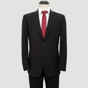 traje negro estructura labrada marca colletti cl sico 152853 310549 1