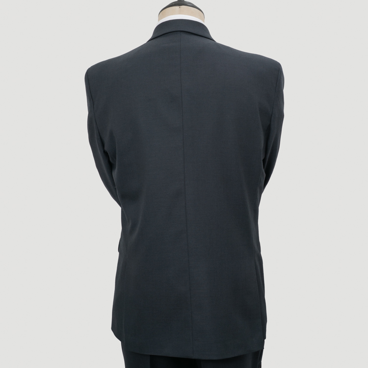 traje negro estructura labrada marca colletti cl sico 163185 NEGRO 4