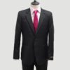 traje negro estructura labrada marca colletti slim 142337 NEGRO 1