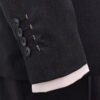 traje negro estructura labrada marca colletti slim 142337 NEGRO 4
