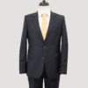 traje negro estructura labrada marca colletti slim 147878 NEGRO 1