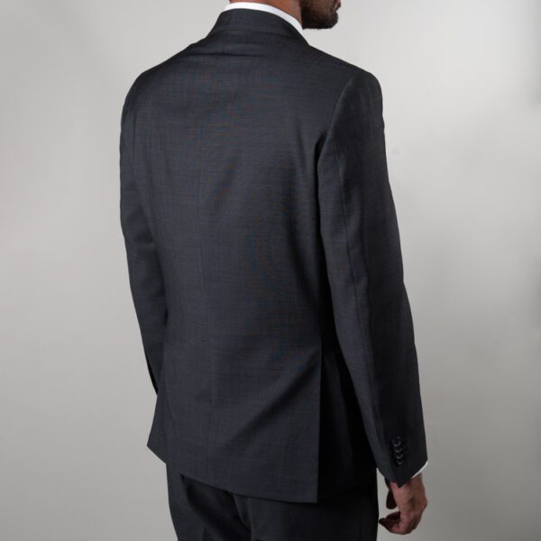 traje negro estructura labrada marca colletti slim 150928 NEGRO 3