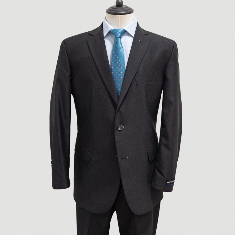 traje negro estructura labrada marca emporim cl sico 142643 NEGRO 1