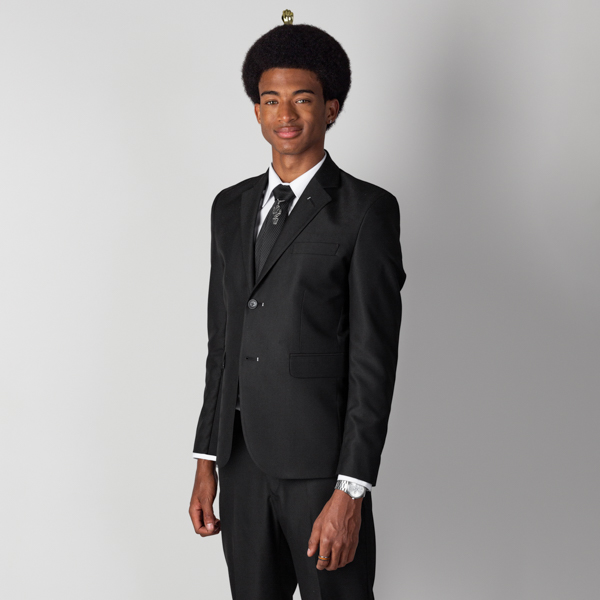 traje negro estructura labrada marca emporium cl sico 142150 380095