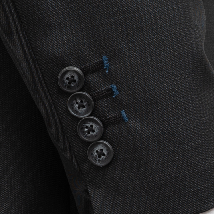 traje negro estructura labrada marca emporium cl sico 160161 NEGRO 3