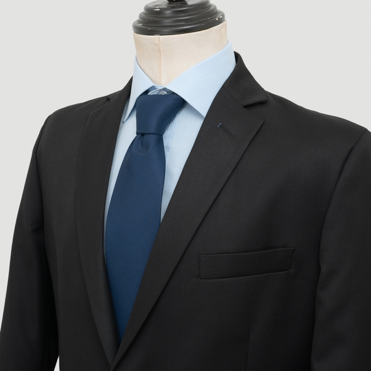 traje negro estructura plana b sica marca emporium cl sico 142342 NEGRO 2