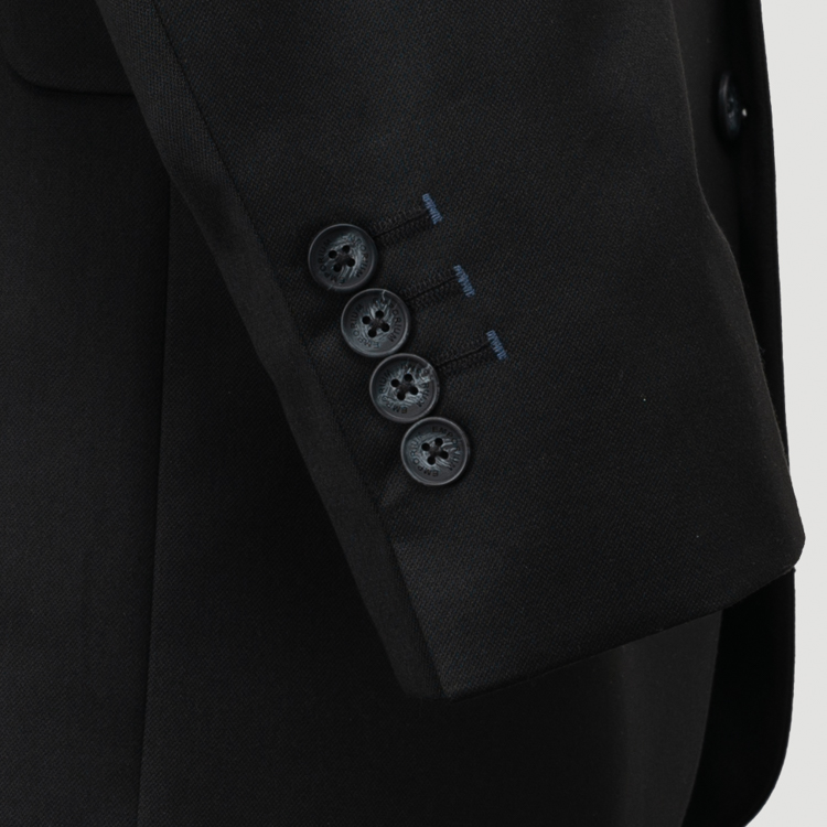 traje negro estructura plana b sica marca emporium cl sico 142342 NEGRO 3