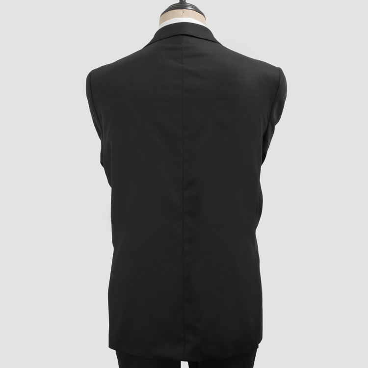 traje negro estructura plana marca colletti cl sico 162945 NEGRO 4