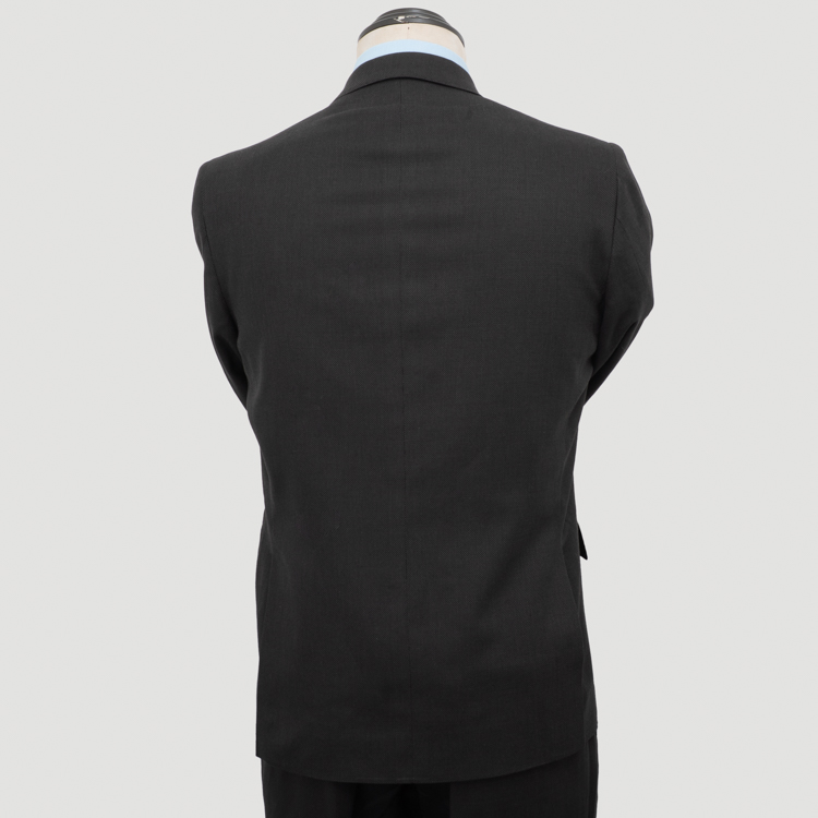 traje negro estructura plana marca colletti slim 162067 NEGRO 4