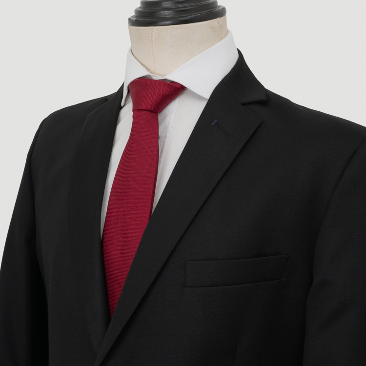 traje negro estructura plana marca emporium cl sico 142342 NEGRO 2
