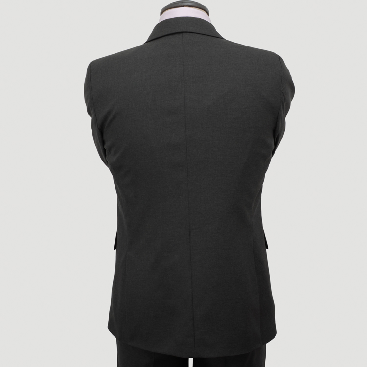 traje negro estructura plana marca smart slim 161193 NEGRO 4