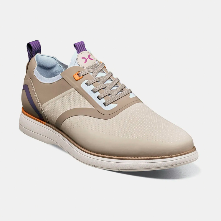 zapato casual crema estilo everidge marca stacy adams cl sico 155603 CREMA 1