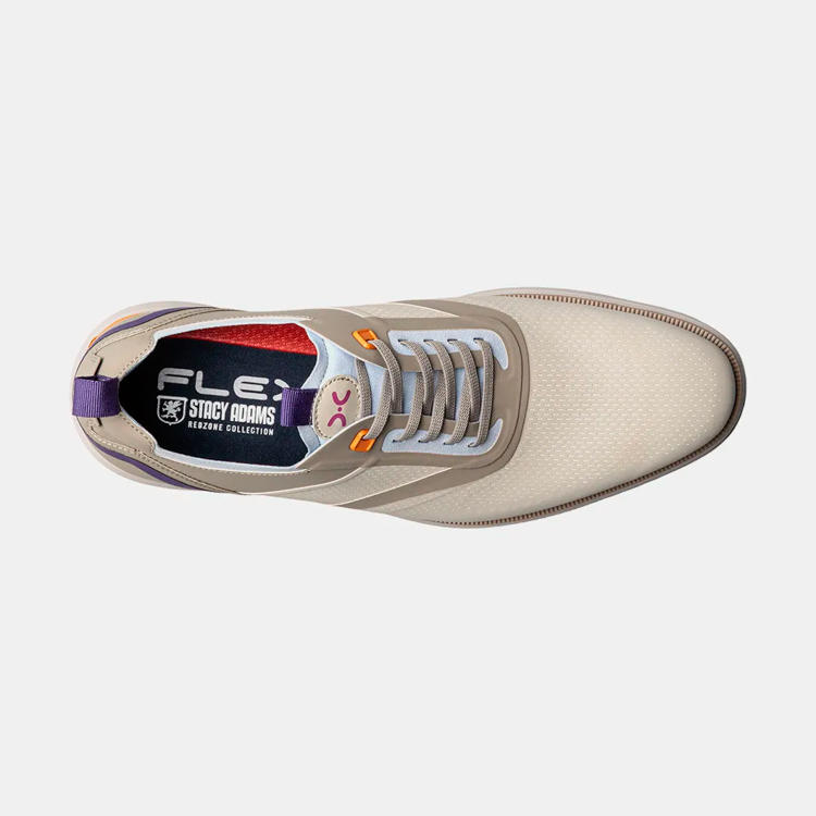 zapato casual crema estilo everidge marca stacy adams cl sico 155603 CREMA 3
