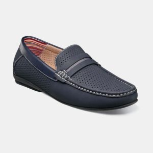 zapatos azul estilo corby marca stacy adams cl sico 154809 292856 1