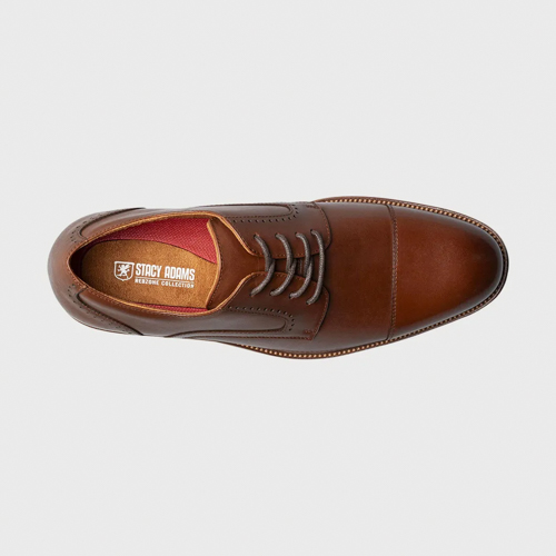 zapatos caf estilo wesbridge marca stacy adams cl sico 155582 CAFE 3