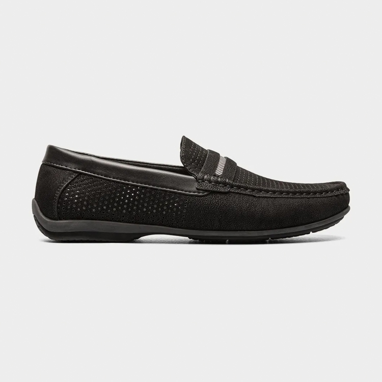 zapatos casuales negro estilo corby marca stacy adams cl sico 164250 NEGRO 2