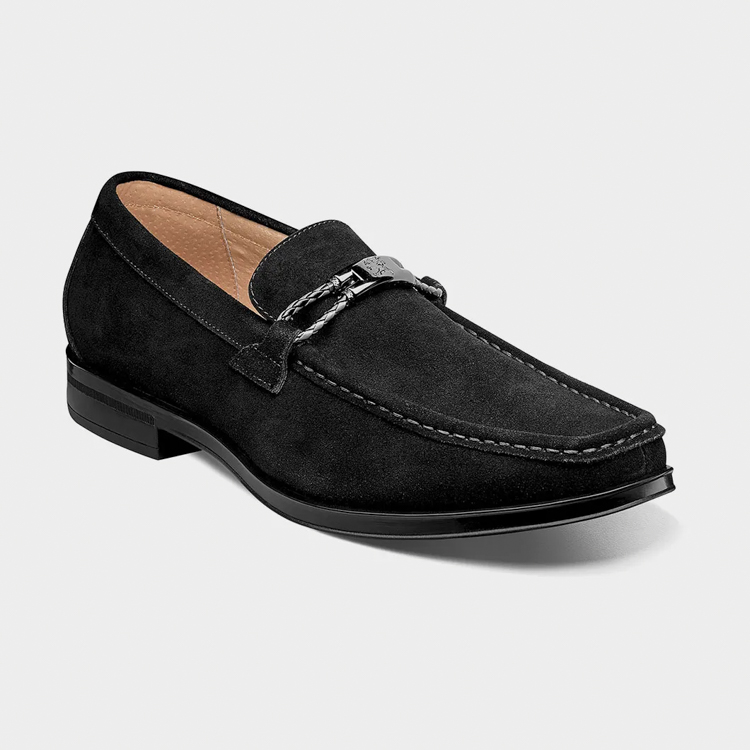 zapatos casuales negro estilo neville marca stacy adams cl sico 164488 NEGRO 1