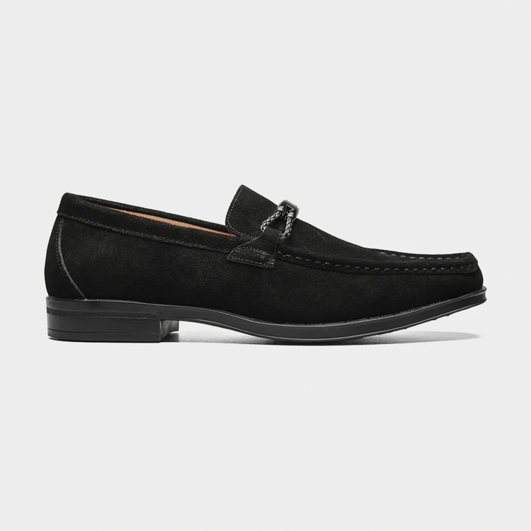 zapatos casuales negro estilo neville marca stacy adams cl sico 164488 NEGRO 2