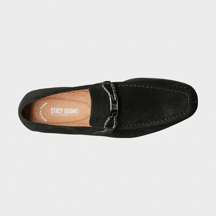 zapatos casuales negro estilo neville marca stacy adams cl sico 164488 NEGRO 3