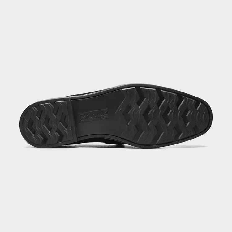 zapatos casuales negro estilo neville marca stacy adams cl sico 164488 NEGRO 4