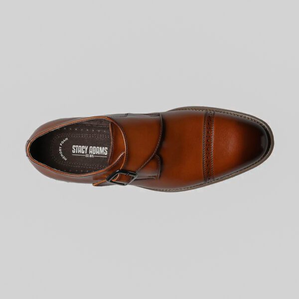 zapatos cognac estilo desmond marca stacy adams cl sico 147679 COGNAC 2