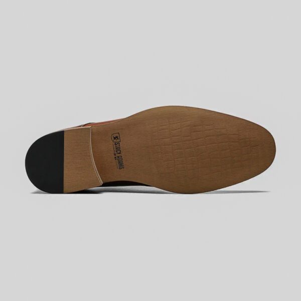 zapatos cognac estilo desmond marca stacy adams cl sico 147679 COGNAC 3