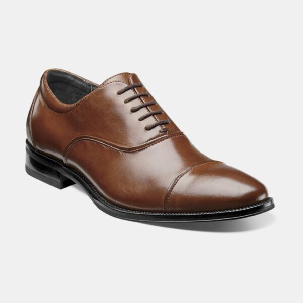 zapatos cognac estilo kordell marca stacy adams cl sico 104189 COGNAC 1