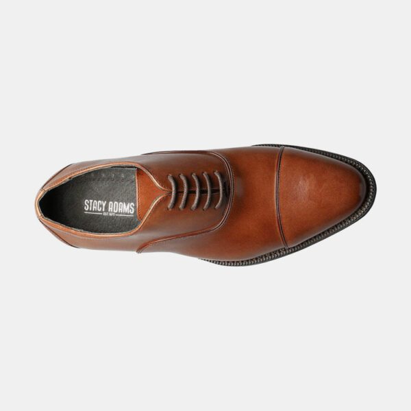 zapatos cognac estilo kordell marca stacy adams cl sico 104189 COGNAC 2