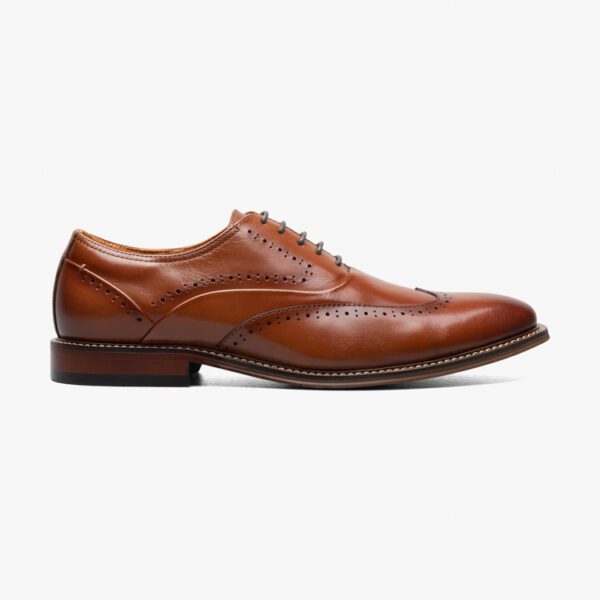 zapatos cognac estilo macarthur marca stacy adams cl sico 137990 COGNAC 3