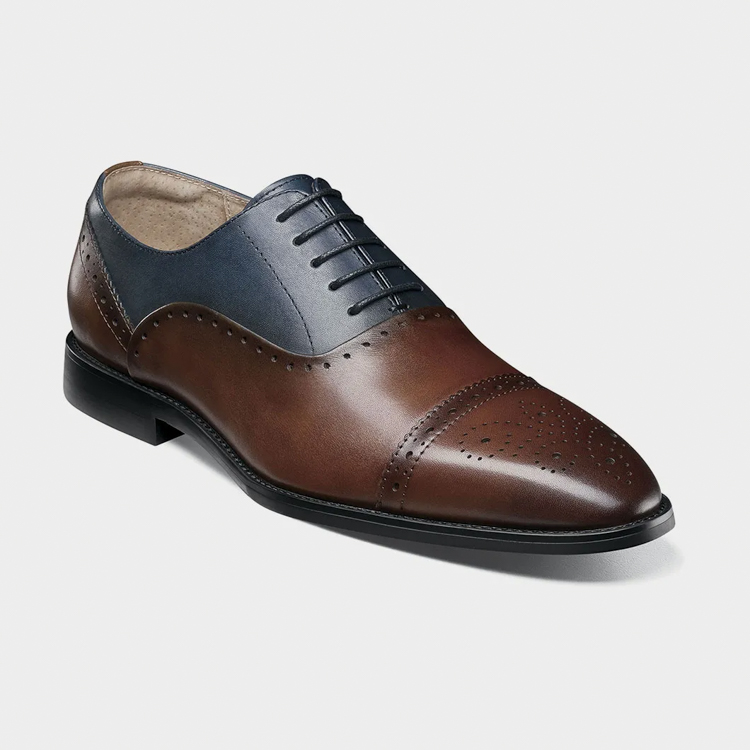 zapatos formales gris estilo reynolds marca stacy adams cl sico 164745 GRIS 1