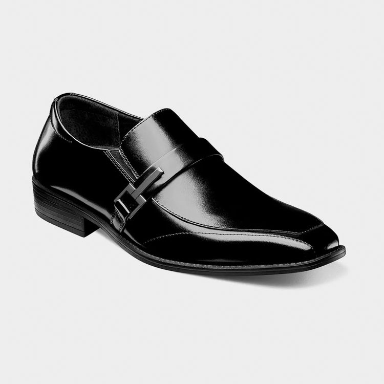 zapatos formales negro estilo abram marca stacy adams cl sico 164318 NEGRO 1